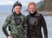 Как биатлонисты стреляли под водой