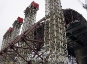 Французские компании закончил возведение арки саркофага для ЧАЭС