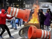 В Бразилии прошла масштабная забастовка