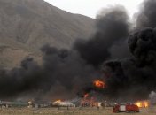 Под Кабулом подожжены 400 бензовозов