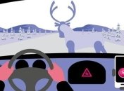 Финны создали мобильное приложение, которое предотвращает ДТП с оленями