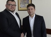 Нардеп Николай Галушко и президент Владимир Зеленский