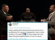 Кличко: Жутко, что Фьюри продолжает думать и мечтать обо мне в сауне