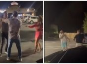 "ТрО Сакраменто": мережу розриває відео, як українці відгамселили в США компанію росіян