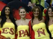 Вся Испания празднует победу своей сборной на Евро-2012