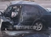 В Киеве произошло ужасное ДТП: инкассаторский бус столкнулся с легковушкой 