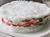 Необычный суши-торт