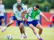 Гравці збірної Іспанії на тренуванні