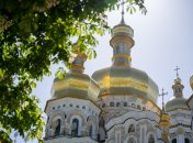 Святой Алипий біл монахом в Киево-Печерском монастыре