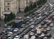 На під’їздах до центру Києва утворилися затори