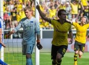 "Боруссия" Д вышла на первое место в чемпионате Германии