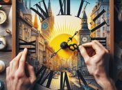 Украина перевела часы на час вперед