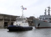 Мистраль "Севастополь" бросил якорь в порту Сен-Назер