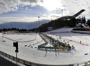 Биатлонный стадион в Холменколлене