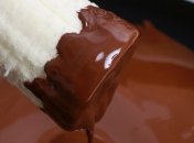 Лучший десерт - замороженные в шоколаде бананы