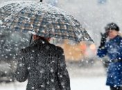 На выходных в Украине ожидается дождь с мокрым снегом и заморозки 