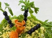 В преддверии Нового года люди ищут в Интернете рецепт салата "Обезьяна"