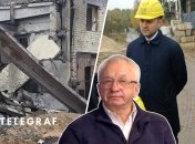 Голова ТСК ВР з цінової і тарифної політики в енергетиці Олексій Кучеренко під час робочої поїздки на одну зі зруйнованих ворогом електричних підстанцій