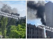 Загорелось нежилое здание