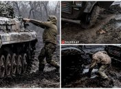 Бахмут накрыло тепло и дожди, - дороги просто размыло