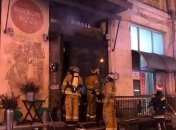 В центре Киева горел ресторан