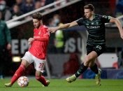 Забарный в матче против "Бенфики"