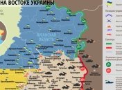 Карта АТО на востоке Украины (2 июня)