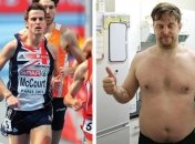 За год тренировок растолстевший легкоатлет до 100 кг выиграл пари у друзей, пробежав 5 км