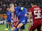 Динамо сыграло в результативную ничью с Олимпиакосом