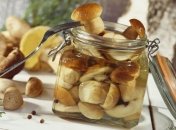 Прекрасные маринованные белые грибы на зиму