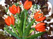 Салат "Тюльпаны"