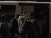 Появилось видео задержания Юрия Колобова