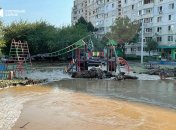 В Харькове "потоп" на месте одного из прилетов: появились фото