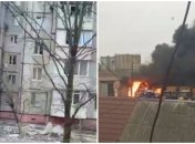 Наслідки обстрілу Херсона 1 березня