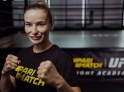 Первая украинка в UFC вошла в команду Parimatch TEAM