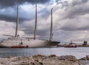 В Гибралтаре арестовали самую большую яхту в мире