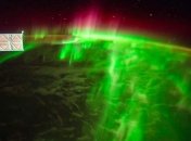 Астрономы показали, как выглядит полярное сияние из космоса (Видео)