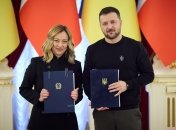 Джорджия Мелони и Владимир Зеленский