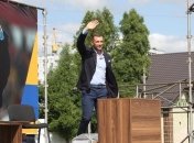 Шевченко посетил фестиваль уличного футбола на Прикарпатье