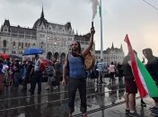 Около 10 тысяч человек вышли на протест в Будапеште против политики Орбана