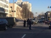 В Киеве столкнулись три автомобиля, один водитель погиб