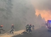 Лесные пожары: На Луганщине эвакуируют людей