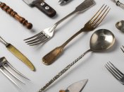 Как избавиться от налета на ложках, вилках, ножах