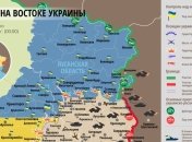 Карта АТО на востоке Украины (18 августа)
