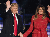 Мелания Трамп похвасталась ярким образом на торжественной церемонии в Белом доме