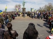 В Одессе прошел митинг в поддержку единения Украины