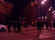 Жители Киева вышли на протест