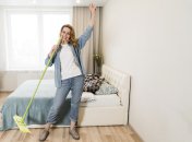 Комната будет хорошо пахнуть после небольшой уборки