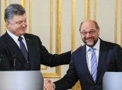 Порошенко и Шульц обсудили санкции против РФ и реформы в Украине