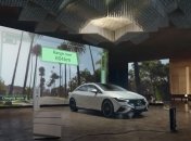 У Києві зняли рекламу нового електроседану Mercedes-Benz EQE 350+